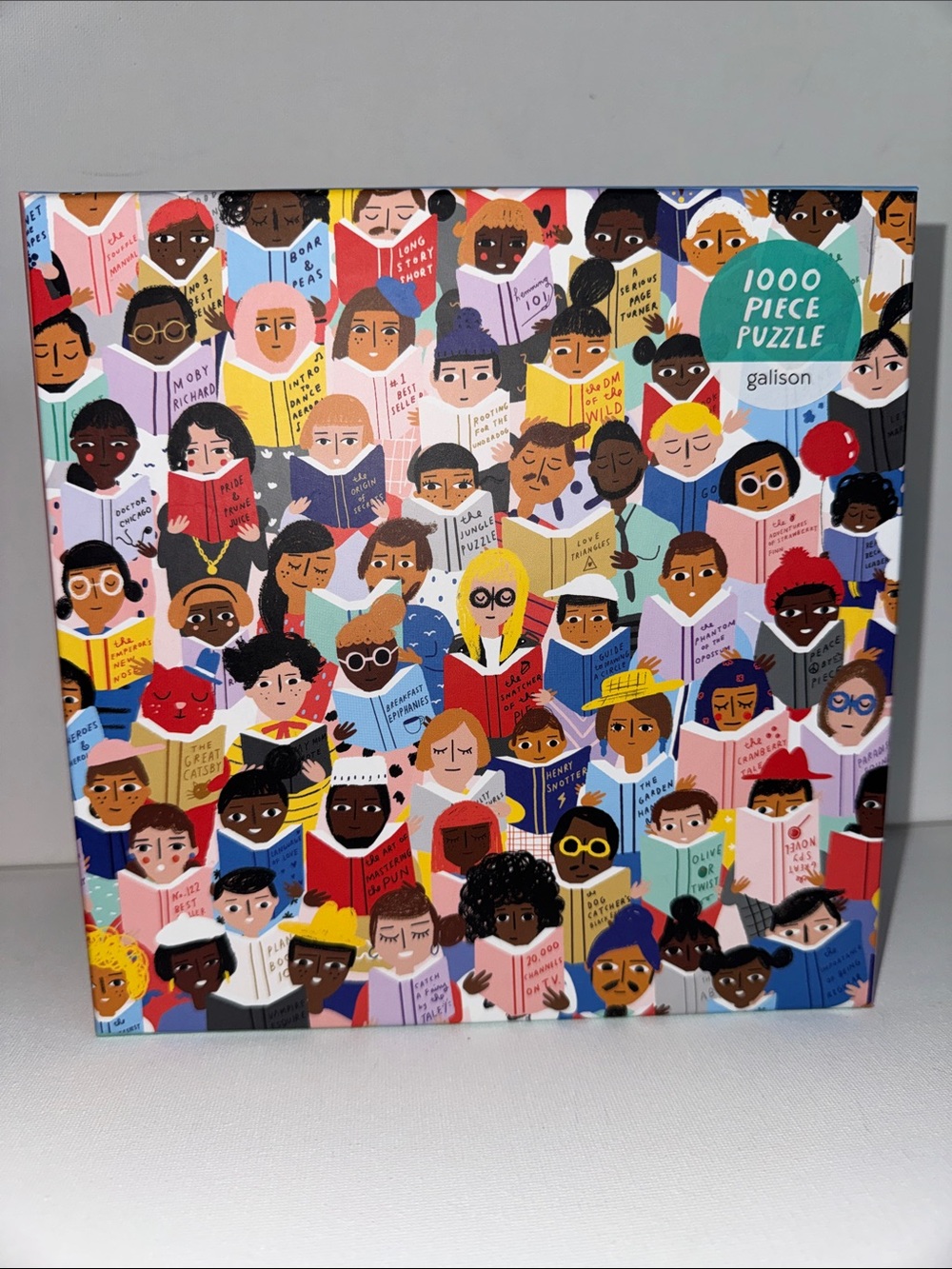 GALISON Jigsaw Puzzle - Book Club